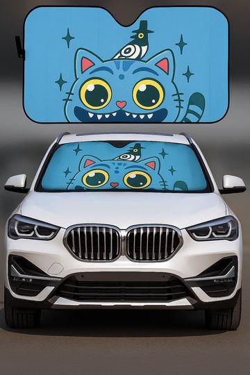 Discover Demon Hunter Tiger Car Sun Shade, Merch Kpop Sunshade, Hunters Tiger Car Sunshade