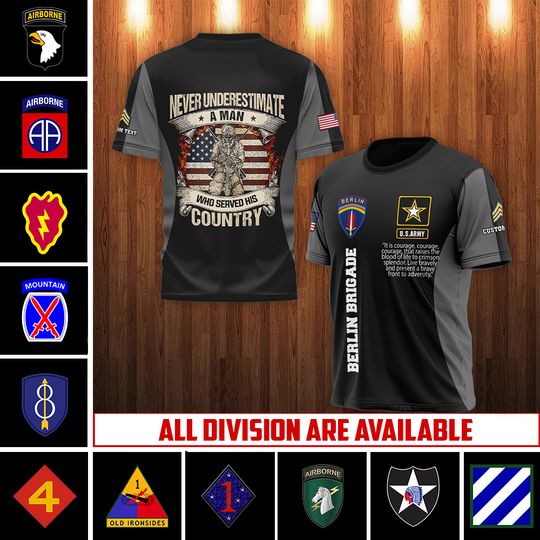 Discover Customized Army Divisons