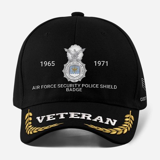 Discover Customized US Veteran – Air Force Badges Proudly Served Embroidered Baseball Cap