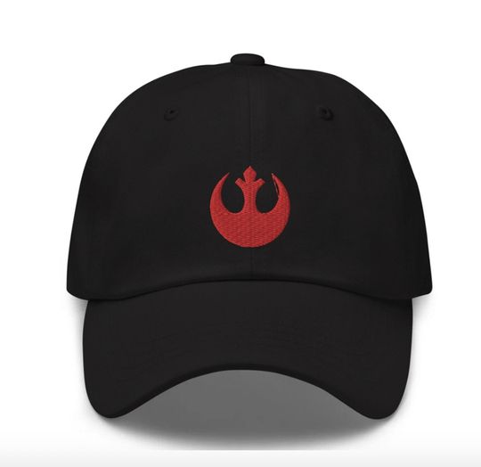 Discover Rebel Alliance Embroidered Hat - "Dad Hat" Style - Over 30 Colors - Theme Park Hat - Galaxy's Edge - The Force Awakens-Mandalorian-Starr Warss
