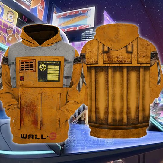Discover Wall-Ee 3D Full Over Print Hoodie, Disneyyland Halloween