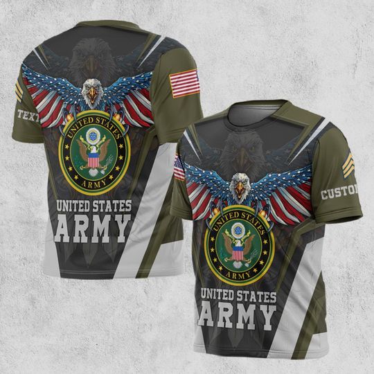 Discover Customized Military 3D shirt