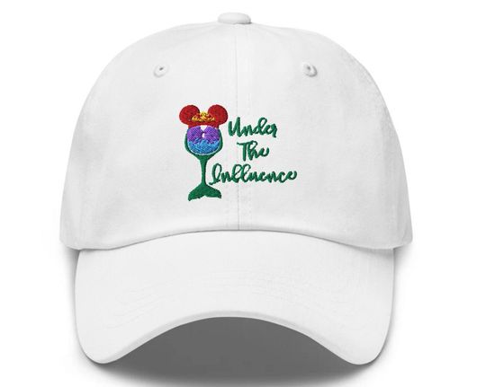 Discover Under The Influence Disneyyy Embroidered Baseball Caps