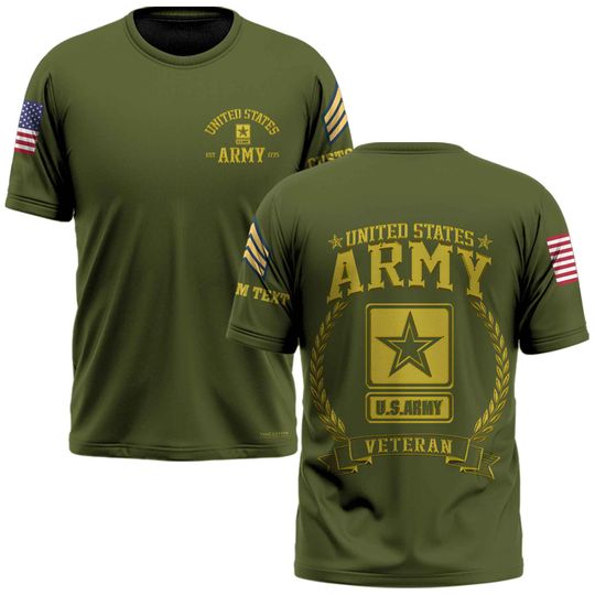 Discover Customized Army Branches 3D Shirts