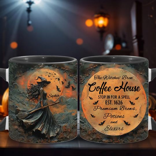 Discover Witches Union - Personalized Witch Accent Mug