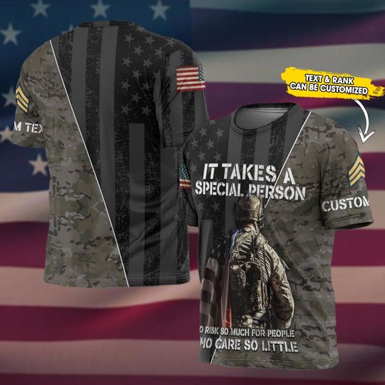 Discover Customized It Takes A Special Person 3D T-Shirt