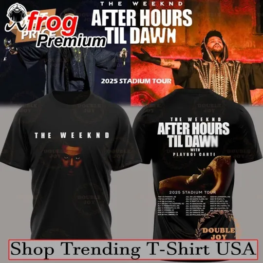 Discover Weeknds AFTER HOURS TIL DAWN 3D SHIRT