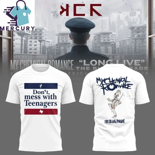 Discover My Chemical Romance The Black Parade Tour 2025 3D Shirt