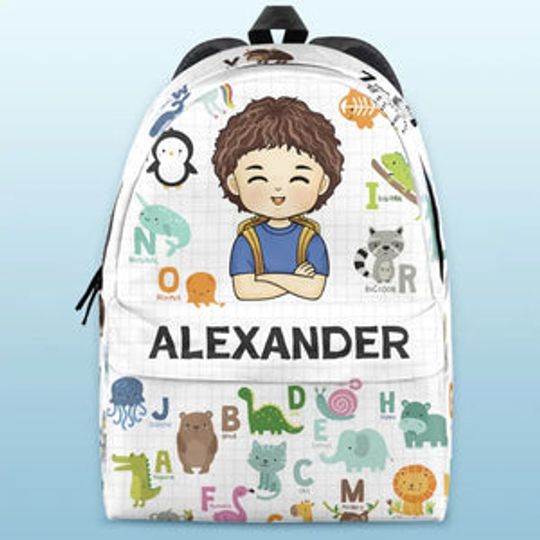 Discover The Future Of The World Is In My Classroom Today - Personalized Custom Kid Backpack