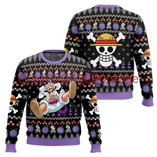 Discover Ugly Sweaters Christmas Gift Cartoon Anime 3D Print Sweater