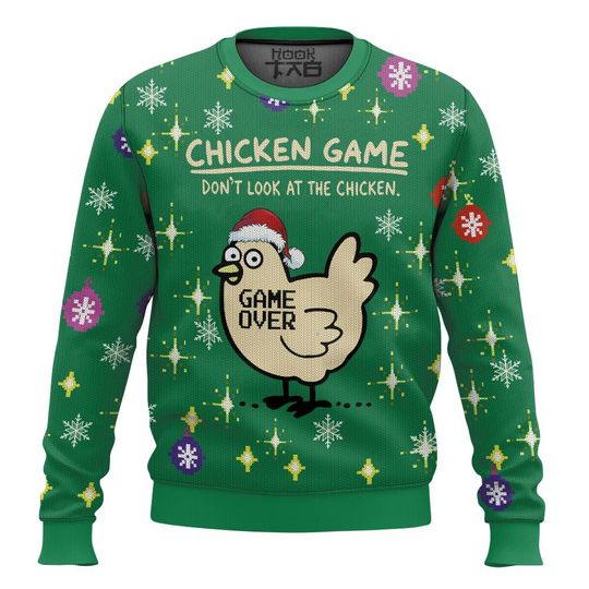 Discover 2025 new 3D printed ugly Christmas Sweater