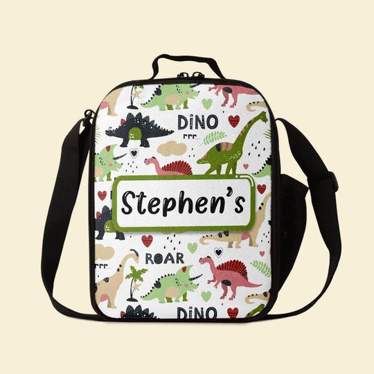 Discover Kids Lunch Bag - Personalized Lunch Bag - Birthday, Back To School Gift