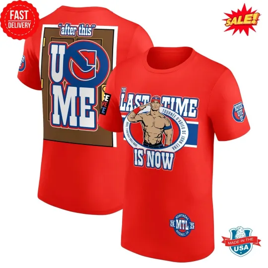 Discover Men's Red Jo Cen Farewell Tour 2025 Montreal 3D T-Shirt S-5XL