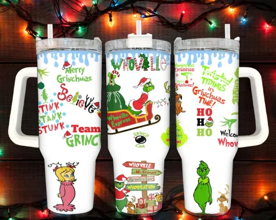 Discover Whoville Express 40 Oz Tumbler