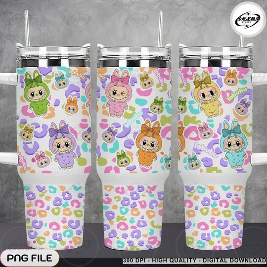 Discover Cartoon 40oz Skinny Tumbler  Funny Catoon Tumbler  Doll Characters Tumbler Gift