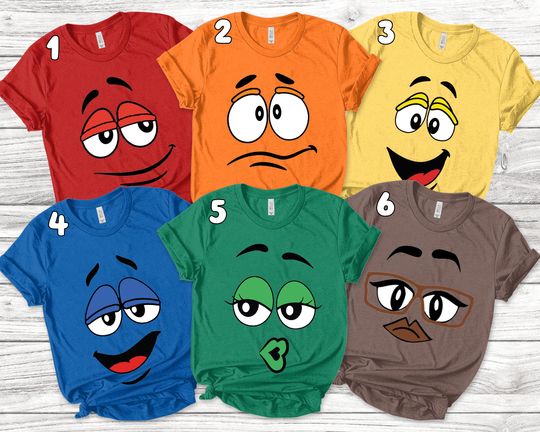 Discover m&m's halloween costume shirt/ group m m family costume