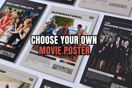 Discover Request Your Own Film Poster, Gift Idea, Custom Movie Poster, Room Decor