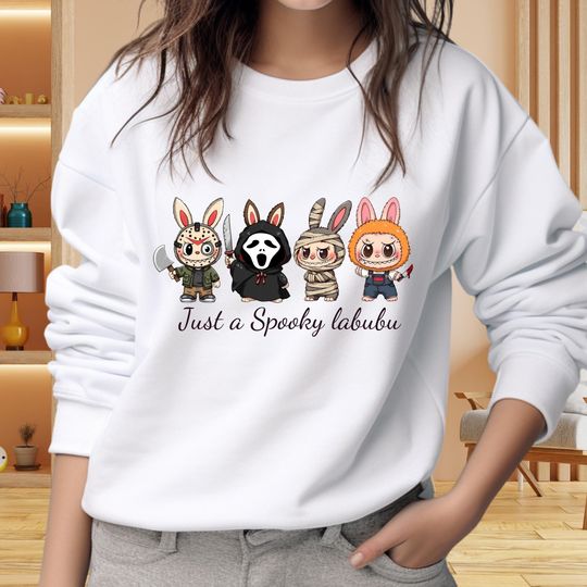 Discover Halloween Spooky Shirt, Just A Spooky Labubu Shirt, Labubu Halloween Shirt