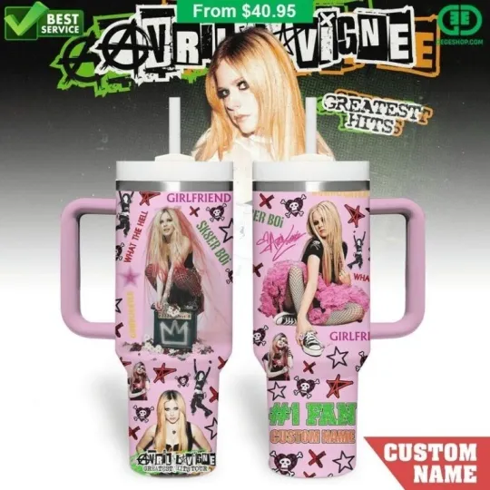 Discover Greatist hits Avril Lavigne Custom Tumbler 40 Oz
