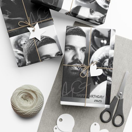 Discover Drake-Inspired Birthday Wrapping Paper