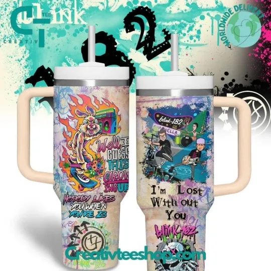 Discover B182 “I’m Lost Without You” Tumbler 40oz with Handle