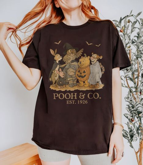 Discover winniee the poohh Halloween Shirt, Pooh & Co Est 1926 Shirt, Pooh and Friends Halloween