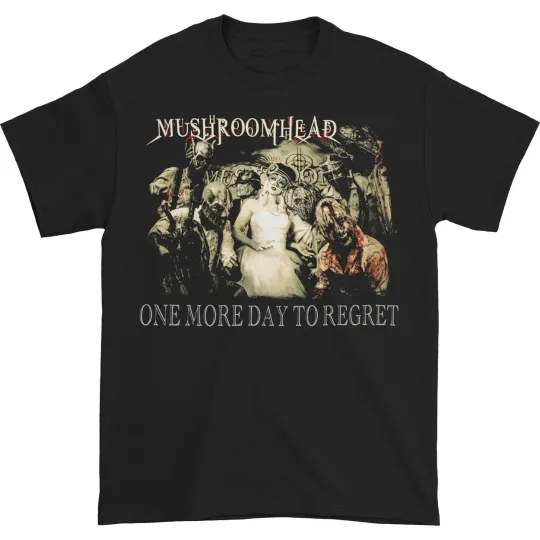 Discover Mushroomhead band One More Day To Regret Cotton Black T Shirt All Size BT337