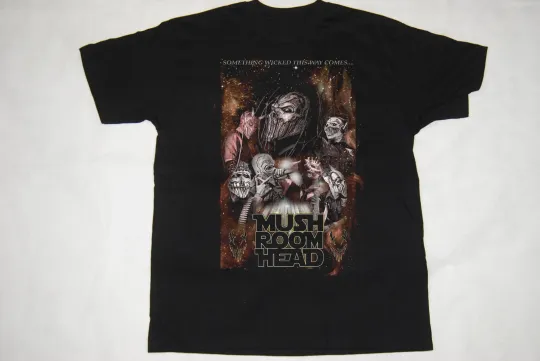 Discover Mushroomhead Band Music Black T-Shirt Cotton All Size VK75