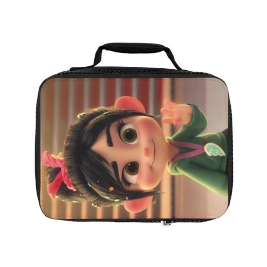 Discover Lunch Bag with Playful Character Design, Kids Lunchbox, School Bag, Snack Carrier, Cute Tote for Children