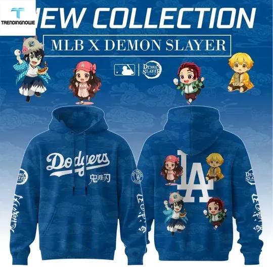 Discover Los Angeles city Dodger demon 2025 Hoodie