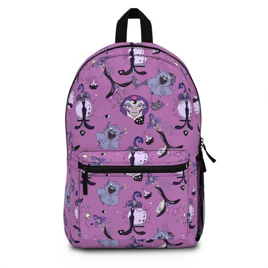 Discover Yzma and Krock Backpack, Disneyyy Backpack, Back to School Book Bag, Disneyyy Bag, Disneyyy Trip Accessories
