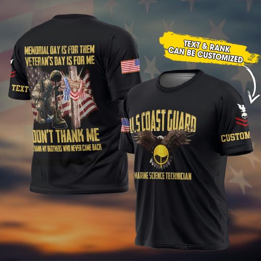 Discover Customized USCG Ratings Memorial Day Is For Them Veteran’s Day Is For Me
