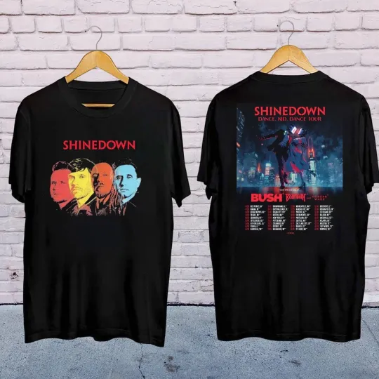 Discover Graphic shine down Dance Kid Dance Tour 2025 shine down Band Concert 2025 T-Shirt