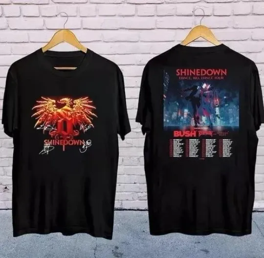 Discover shine down Band Vintage Shirt, shine down Dance Dance 2025 Shirt