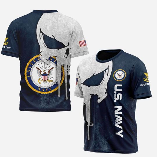 Discover Customized U.S. Navy 3D T-Shirt