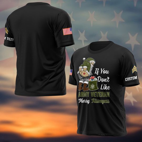 Discover Christmas Is Veteran 3D T-Shirt