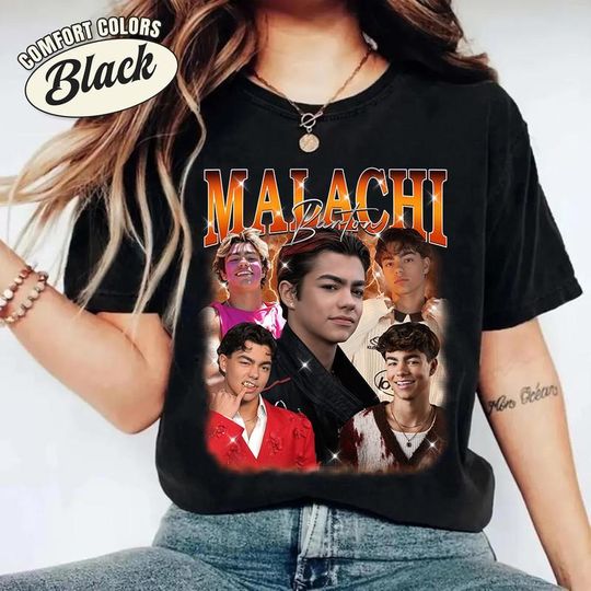Discover Malachi Barton 90s Vintage Style Shirt, Malachi Barton Tshirt, Malachi Barton Retro Tee