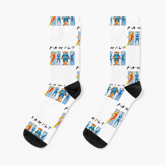 Discover Fantastic.Four family Comic 2025 movie Socks