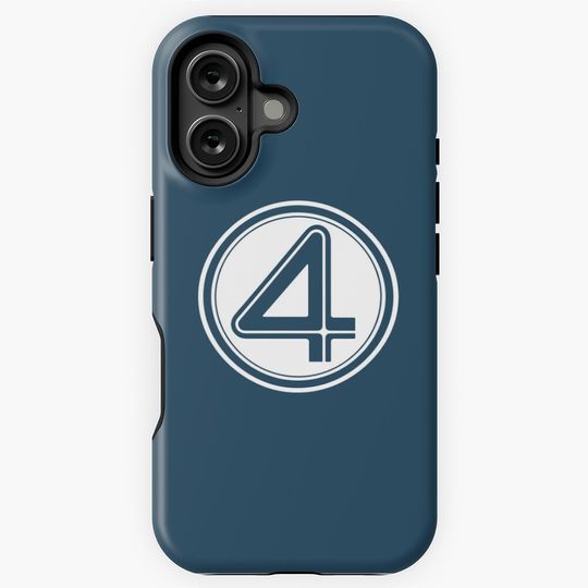 Discover Fantastic Family of Four alternate logo iPhone Case