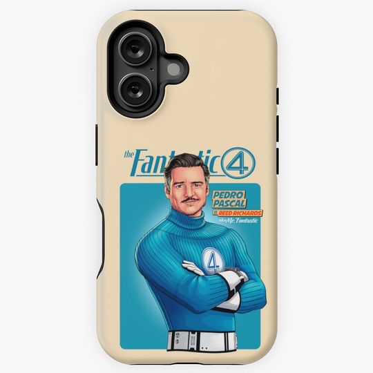 Discover PEDRO PASCAL: REED RICHARDS AKA MR. FANTASTIC iPhone Case