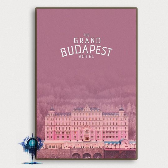 Discover The Grand Budapest Hotel Movie Poster,Wall Art ,Art Home decoration Poster,Gifts High Quality ,Canvas Art Print