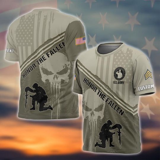 Discover Customized U.S Veteran Honor The Fallen