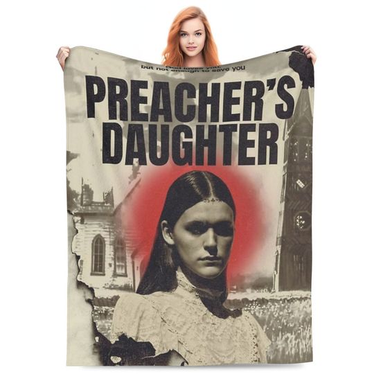 Discover Ethel Cain Singer Rock Music Blankets Fleece Printed Vintage 90s Cozy Soft Throw Blanket