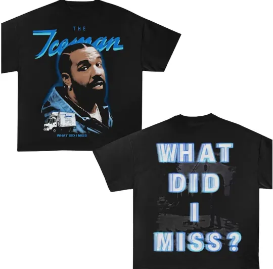 Discover Drake The Iceman What did i miss Tour T-Shirt 2025 Tour