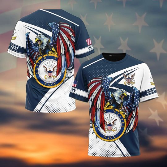 Discover Customized US Navy Veteran 3D Shirts