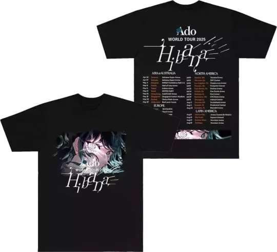 Discover World Tour 2025 Inspired Graphic T-Shirt
