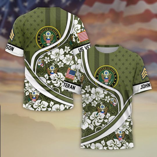 Discover Patriotic Military Tribute  3D shirt