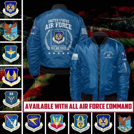 Discover Customized United States Air Force Command Bomber Jacket