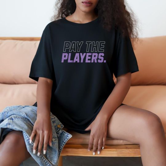 Discover Pay the Players Basketball Shirt Equal Pay Them What You Owe Them TShirt Gift for Women Athlete Fans Support