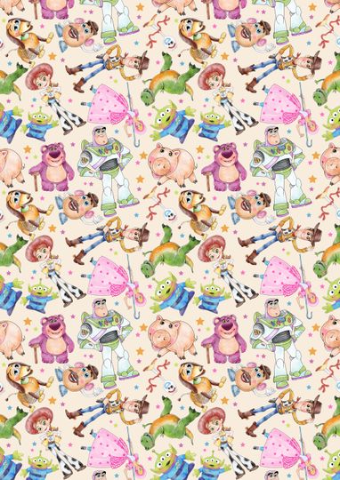 Discover toy stories  Birthday Wrapping Paper - toy stories Gift Wrap - Disneyyy Wrapping Paper